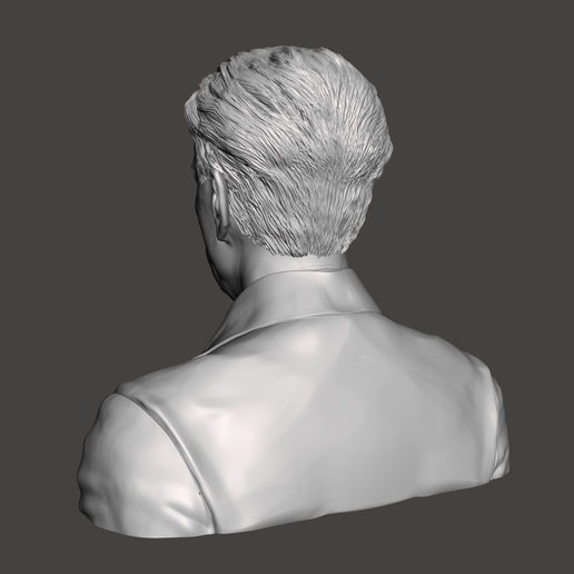 Aldous-Huxley-4.png 3D-Modell von Aldous Huxley - Hochqualitative STL-Datei für den 3D-Druck (PERSONAL USE)