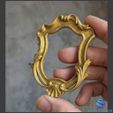 55-3-1.jpg 27 Mega Bundle Baroque & Classic Photo Frames - 3D Models STL/OBJ for CNC & 3D Print