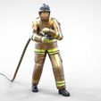 FireFighter1.2.jpg N1 Firefighter or fireman Extinguishing fire
