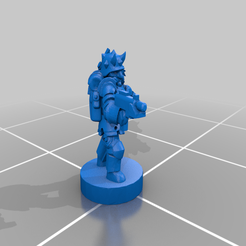 Pack_Leader_B.png Free STL file 6mm Discord Cultists, Blood Cult Infantry・3D printable model to download
