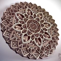 075ypxmo.jpg Laser Cut Decorative Circular Layered Mandala