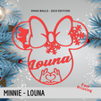 64.png Christmas bauble - Minnie - Louna