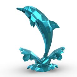 1.jpg STL-Datei Delphin・Design für 3D-Drucker zum herunterladen