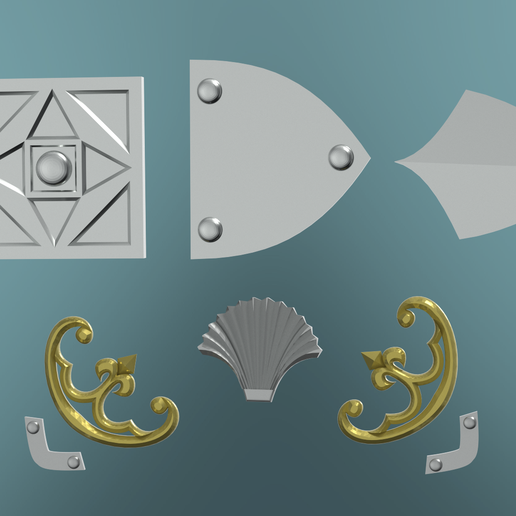 3D-models.png Witcher Manticore Armor 3D модели