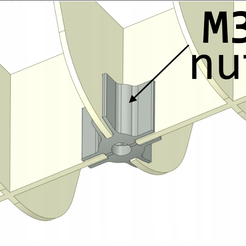 osadzona.png STL file Holder for the ship model to be mounted on a stand [M3]・3D printing idea to download