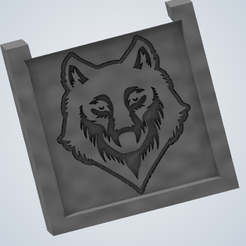 loup-bougie-recto.png STL file photophore (lithophane) WOLF・Design to download and 3D print