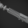 ObiWanLightsaberFrontalWire.png Sabre de luz Obi Wan Kenobi para Cosplay