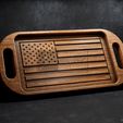 US-Tray-with-handles-©.jpg US Flag Tray with Handles - CNC Files for Wood (svg, dxf, eps, ai, pdf)