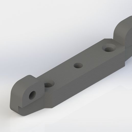 Arrma Composite Suspension Mount, Front Upper 3D model