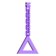Chain_form_Triangle.stl Pendientes Presión Capua - CADENA