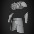 TempleGuardArmorClassicWire.png Star Wars Jedi Temple Guard Armor for Cosplay