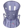 umbrholder_v01_stl-01.jpg Umbrella floor Holder  for real 3D printing and cnc