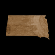 3.png Topographic Map of South Dakota – 3D Terrain
