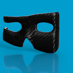 osi-v5_1.png STL file Osimhen's mask (keychain)・3D printable model to download