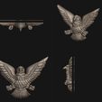 stats.jpg Archivo STL Águila 3d・Diseño imprimible en 3D para descargar