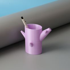 IMG_23370.jpg Free STL file planL ph22d-tree Ellipse, penholder・Model to download and 3D print