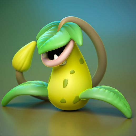 High Quality Victreebel Miniature - 3D Printable STL Model For Tabletop Gaming and Display 3D model preview