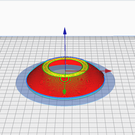 wallsaturnLIDcurapreview.png Saturn Wall Hanging Planter with Lid Pot 4in pot