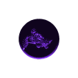 Skeleton_-_Simple_Base.stl STL file Skeleton - Tabletop Miniature・3D print object to download