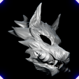 Zv1R-1-3.png Wolf head detailed with scroll kitsune type