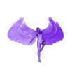 holy one 3.OBJ Fichier OBJ Statue d'ange patinant sur le ciel・Modèle pour imprimante 3D à télécharger