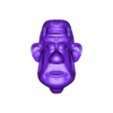 head.stl Rick Dicker -  The Incredibles - Character bust