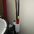 IMG_20180116_202753[1].jpg Free STL file Roland drum stick holder・3D printing template to download