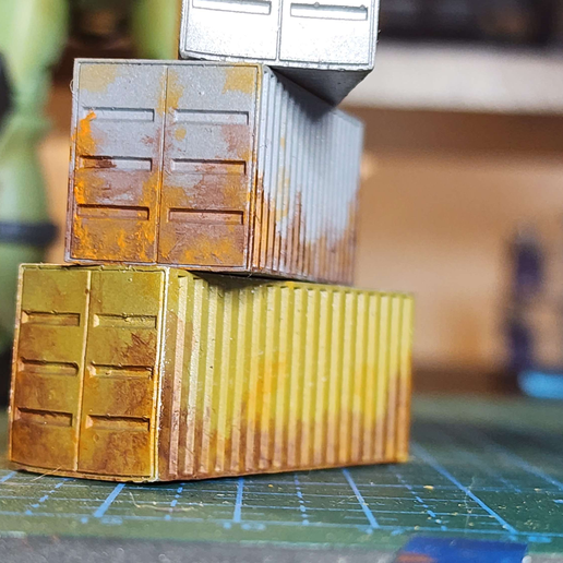 Frachtcontainer-Set (N-Skala)