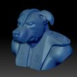 3dprint3.jpg American Staffordshire Terrier Anubis-STL-Print-File -High-Polygon