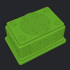 Captura-de-Pantalla-2023-03-17-a-las-16.27.41.jpg Fichier STL WEED BOX CONTENDOR WEED CONTAINER ROYAUME DU MAROC GRINDERKING 180X120X90MM EASY PRINT・Design imprimable en 3D à télécharger