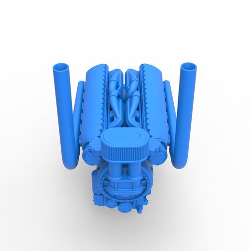 6.jpg Engine V12 for pulling tractor Version 3 Scale 1:25