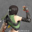 07.jpg (PreSupport) 1/4 Yuffie Kisaragi Standing Posture Final Fantasy VII Remake