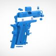 063.jpg Remington 1911 Enhanced pistol from the game Tomb Raider 2013 3D print model3