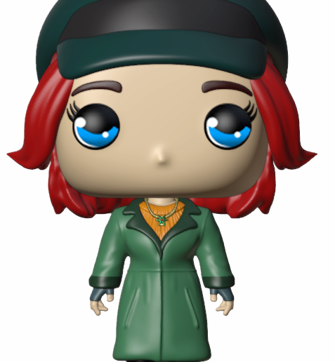 👾 ANASTASIA FUNKO POP VERSION・ STL File for ・Cults