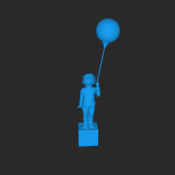 Boy-balon.png Balloon Boy - 3D Scanned by Revopoint MIRACO