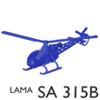 315A.png SA 315 LAMA HELICOPTER