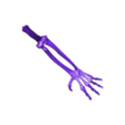 brazo izquierdo.stl holloween Skeleton hands