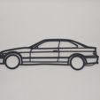Décoration-murale-BMW-M3-E36-profil.jpg Wall decoration BMW M3 E36 profile