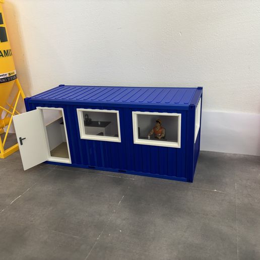 20ft-Container-Breakroom-Office.jpg Conjunto de cantina elevada / sala de descanso / contentor de escritório incluindo mobiliário e acessórios e escadas 1/14