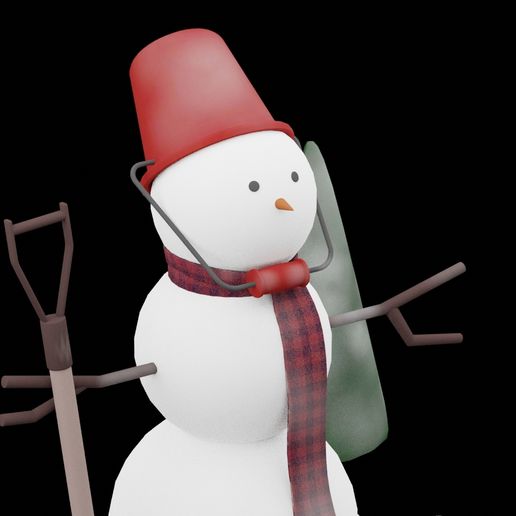 スペシャル特典 3D Man・ Snow Christmas 🎄 File printing・Cults 3D for アイドルグッズ