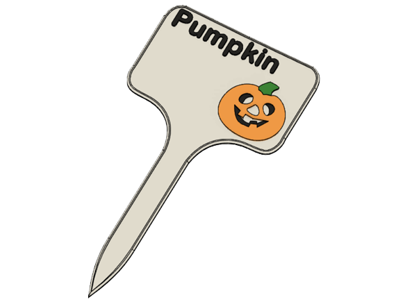 Citrouille_US_1.png STL file Pumpkin Signs / Labels for garden・3D printable model to download, ludovic_gauthier