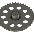 12-10-_2023_15-02-56.png 3d printed chain gears for the Tamiya CB750F (16020)  bigscale in 1to6 to fit the real link chain from tamiya (12674)