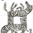 zebras-2.jpg Quatro Medallion #2