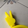 PeaceSignTapHandle2.jpg Peace Sign Kegerator Tap Handle
