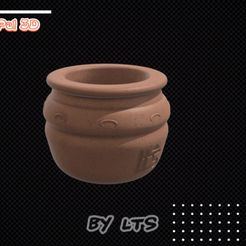 IMG_0045.jpeg Free STL file Antique pot old pal・3D printing design to download