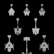 __preview2.png Klingon ships of the Starfleet Handbook, part 2: Star Trek starship parts kit expansion #28