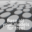 oval4.png FREE Wargaming Oval Bases set all sizes | 60x35mm 170x109mm and more!