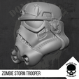 14.png Storm Trooper Zombie Slayer Head for 6 inch action figures