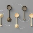 Tea-Coffee-Spoon.jpg Collection of tea and coffee spoons (single and double)