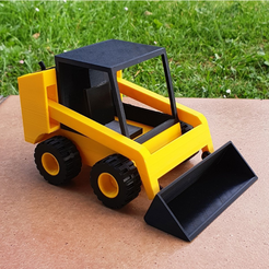 Mini_Excavator_2.png Fichier STL Mini-pelle・Modèle à télécharger et à imprimer en 3D